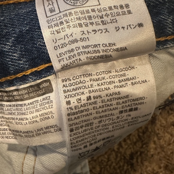 Levi's 501® '93 STRAIGHT FIT MEN'S JEANS 32x32 - Picture 6 of 7